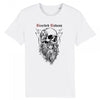 T-shirt Barbu Bearded Badass Blanc - Bio Grahamhold